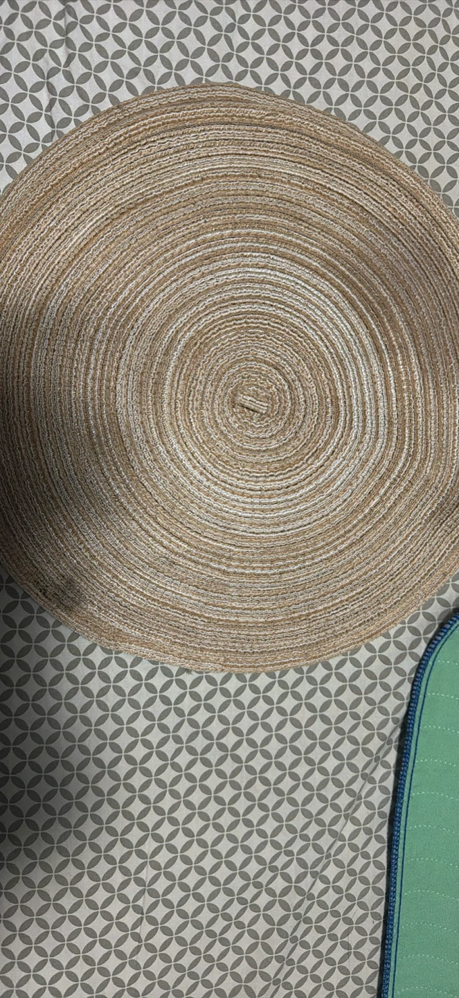 Set of 4 Round Woven Placemats