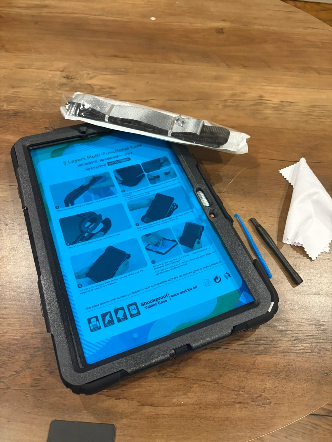 3 Layers Multi-Functional Case for Kids Tablet