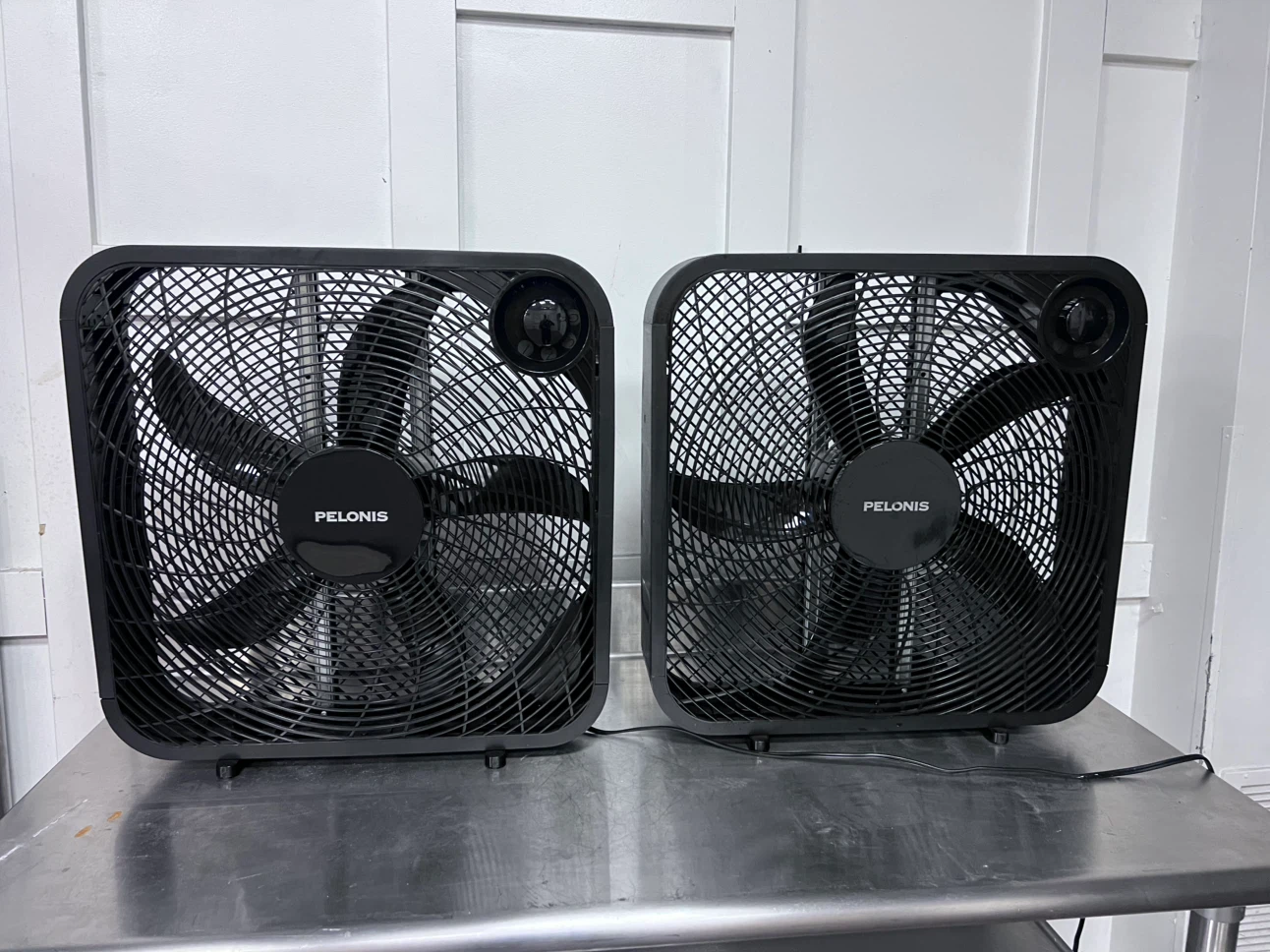 Pelonis Black Box Fan $25. Each - photo 3