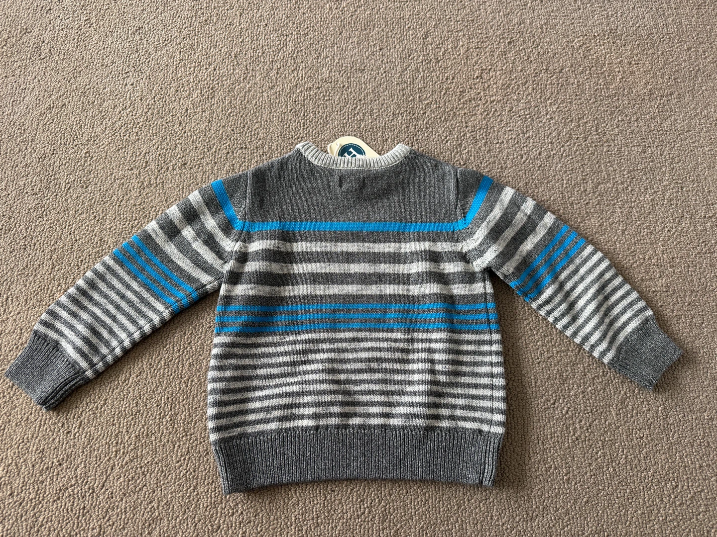 Hatley Striped Crew Neck Sweater Size 4 - photo 2