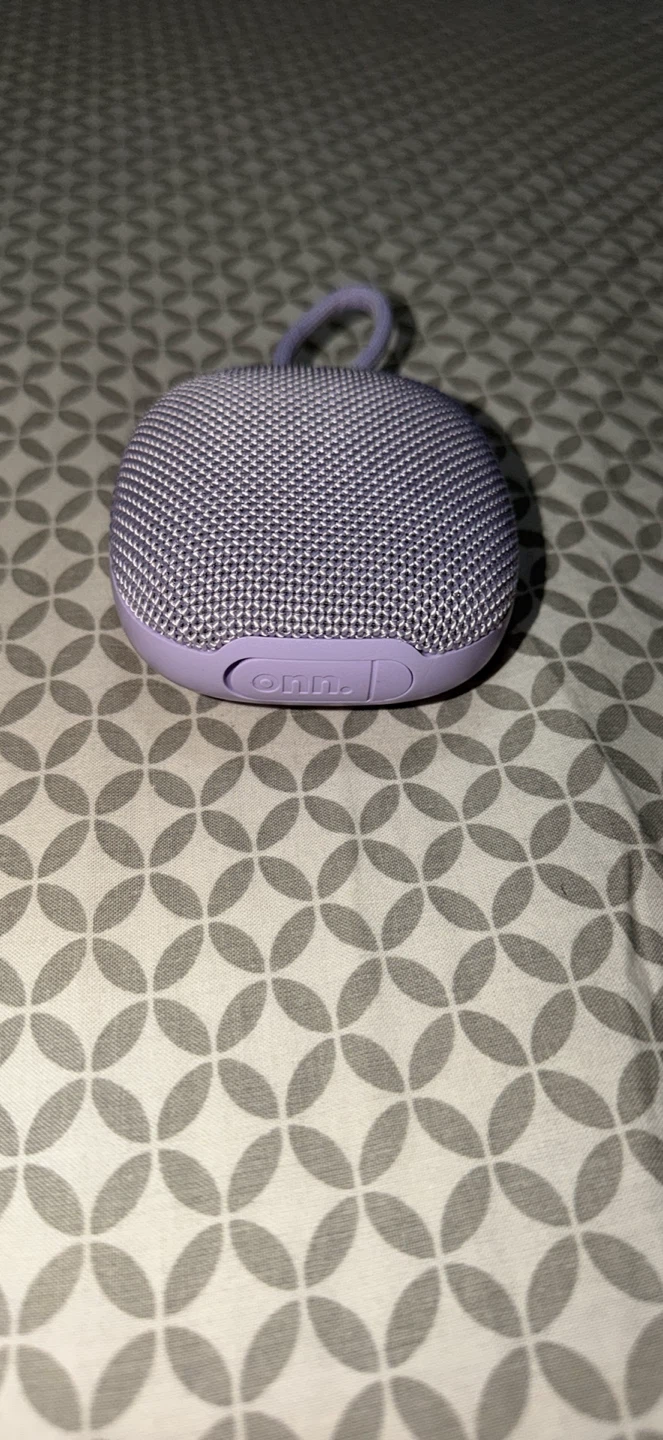 Onn. Bluetooth Mini Rugged Speaker - Lilac - photo 3
