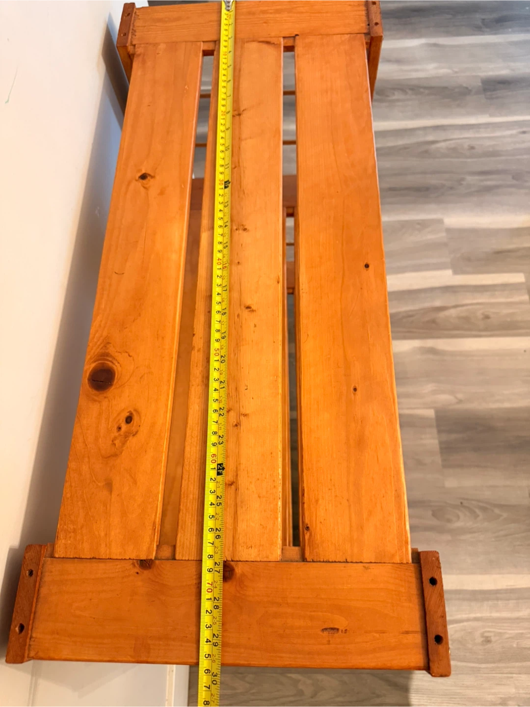 Wooden Shelf Unit - photo 3
