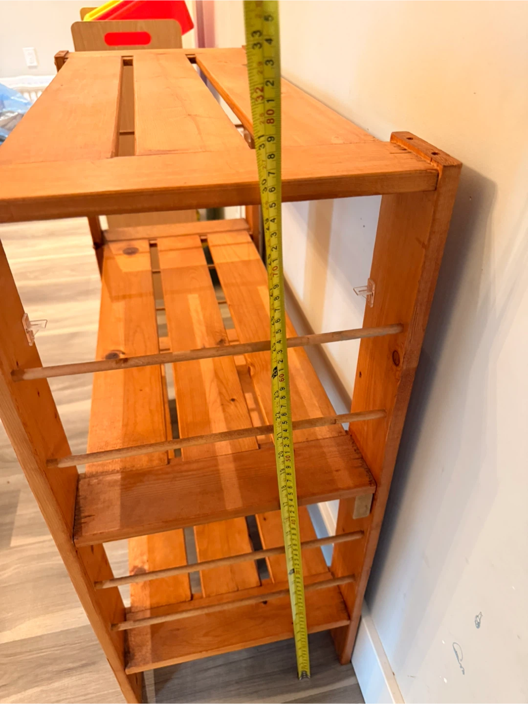 Wooden Shelf Unit - photo 5