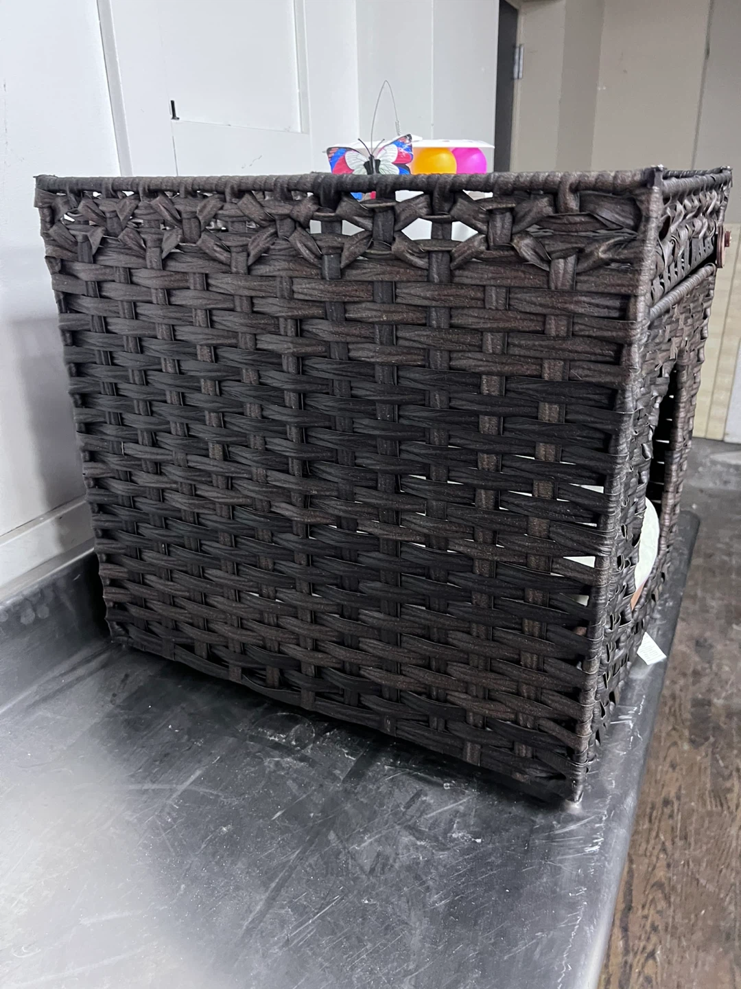 Pet Bed Hideaway Basket with Toy - photo 5