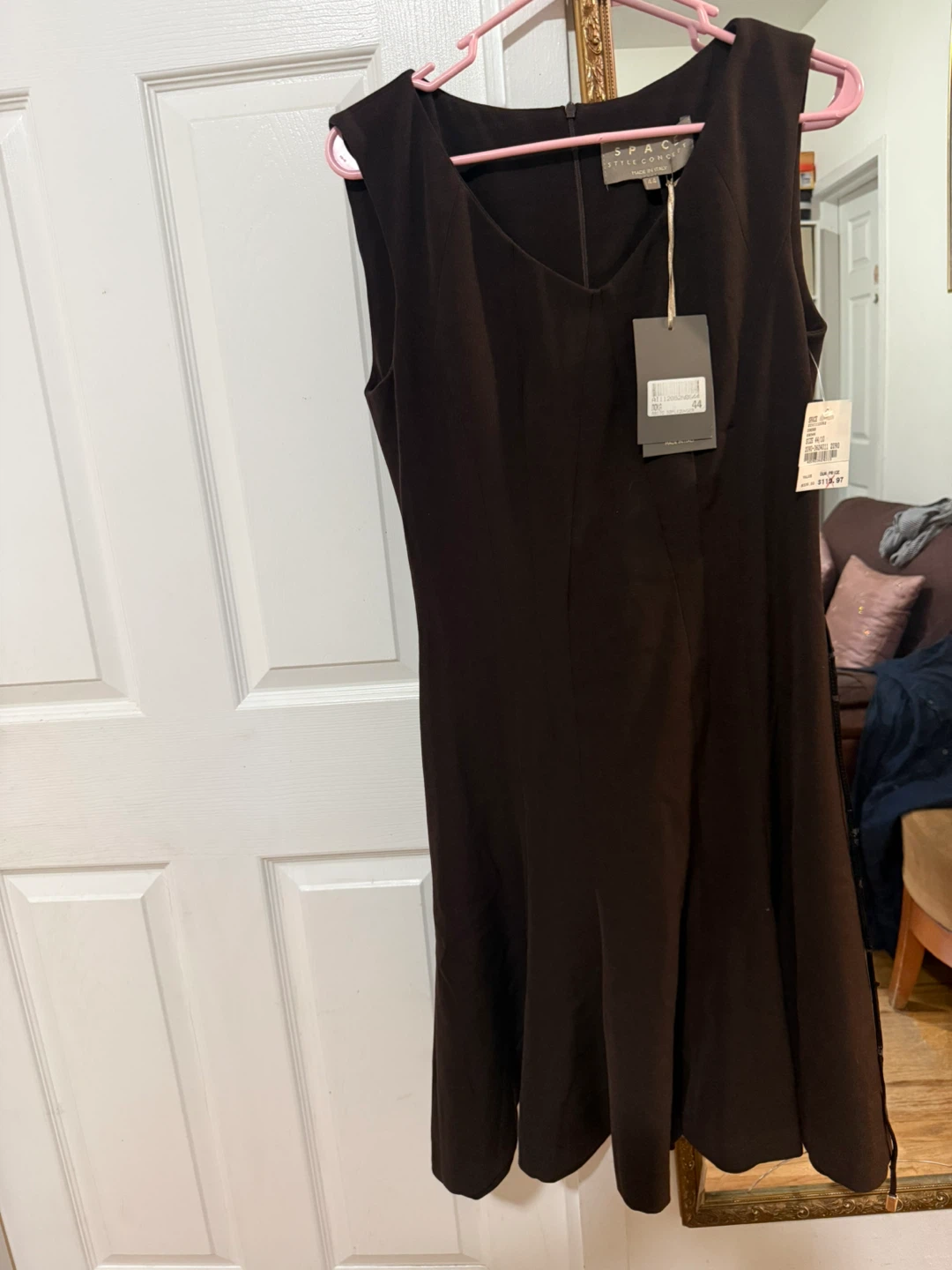 Space Style Concept Brown Dress
