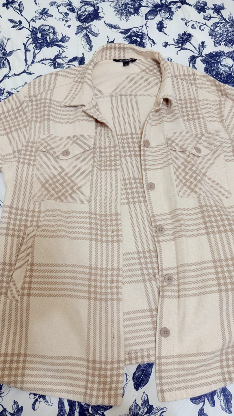 The B.C. Clothing Co. Plaid Shirt Jacket - Size L