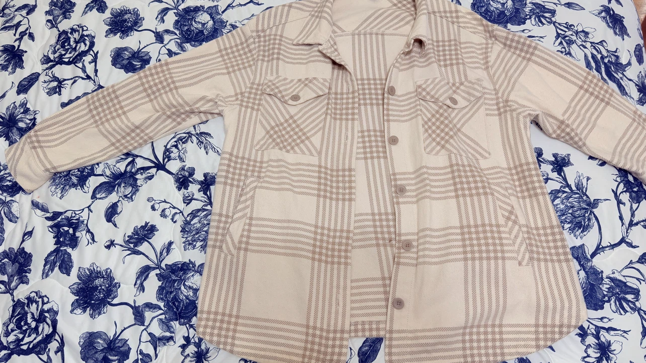 The B.C. Clothing Co. Plaid Shirt Jacket - Size L - photo 2