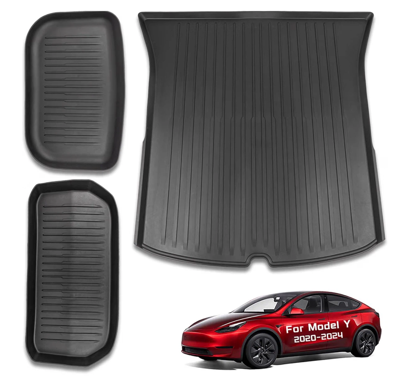 Trunk Mat Set for Tesla Model Y 2021-2025
