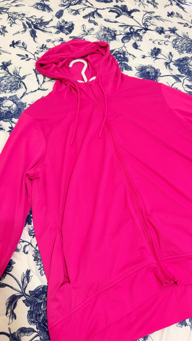 HEAD Zip-Up Hoodie - Bright Pink