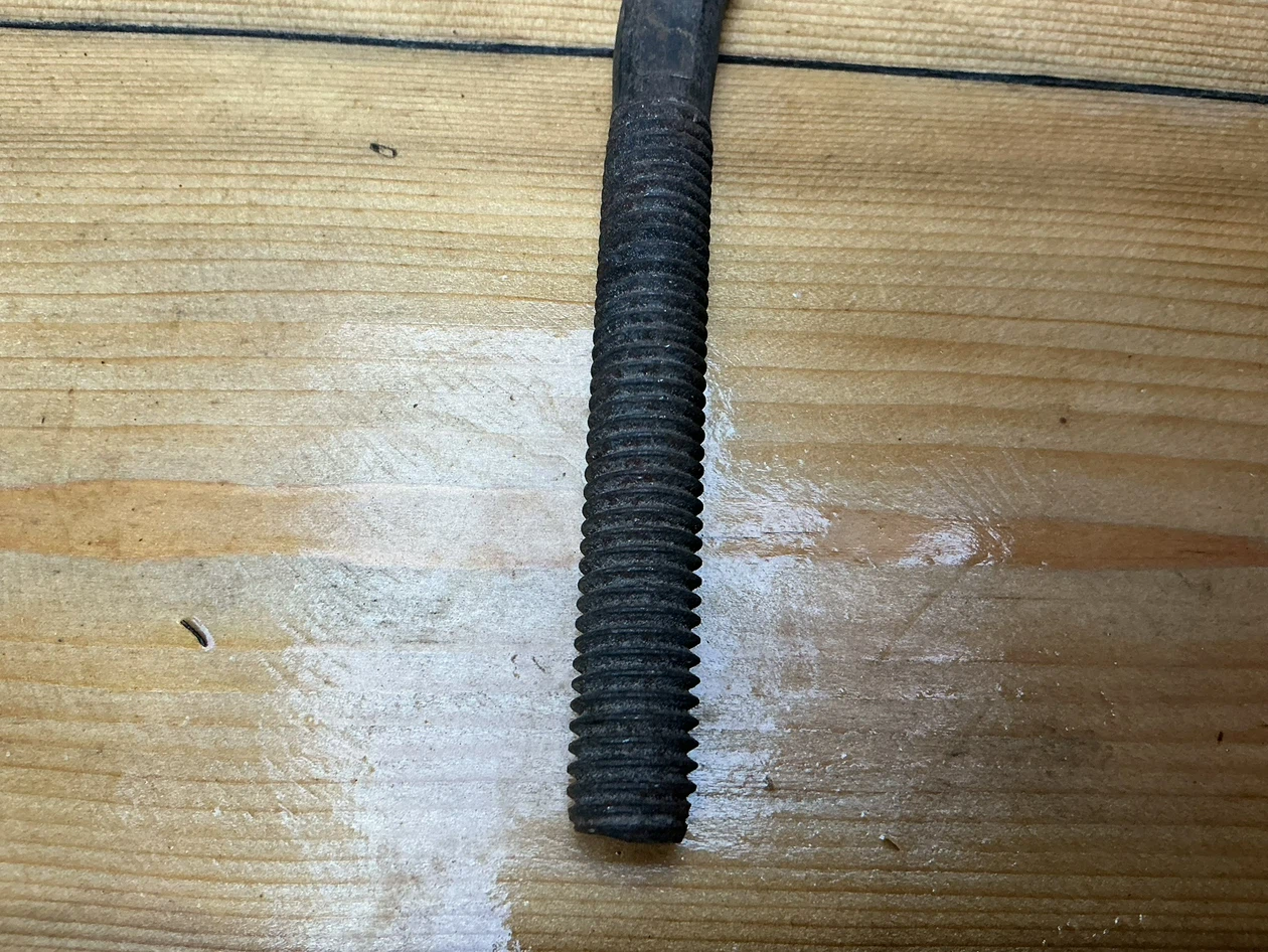 Antique Heavy Duty J-Hook Bolt ! - photo 5