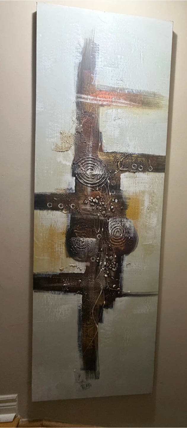 Wall Art - Abstract design - Oil media - photo 2