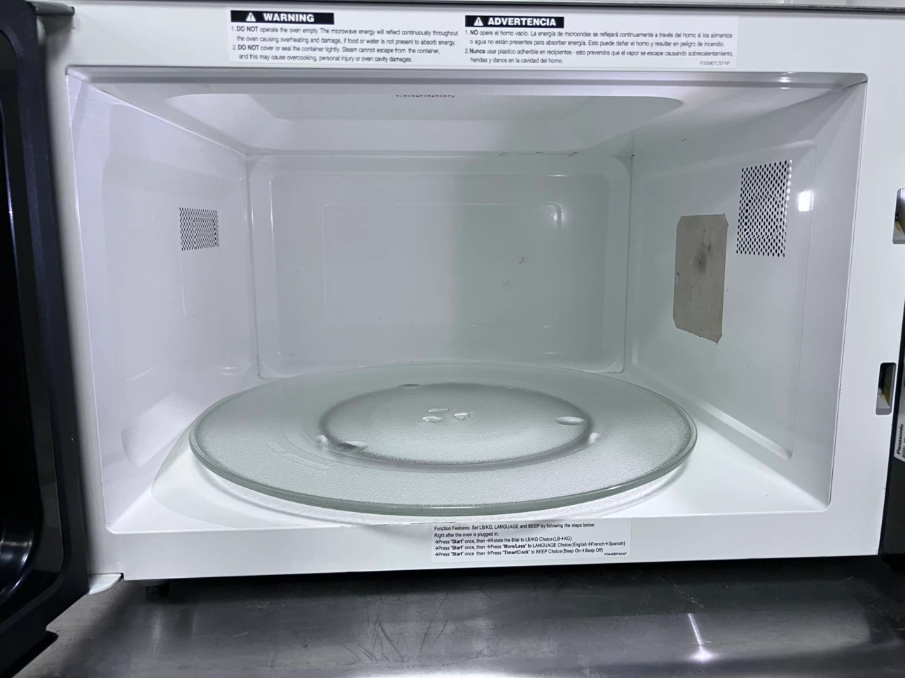 Panasonic Inverter Microwave Oven 1250W - photo 2