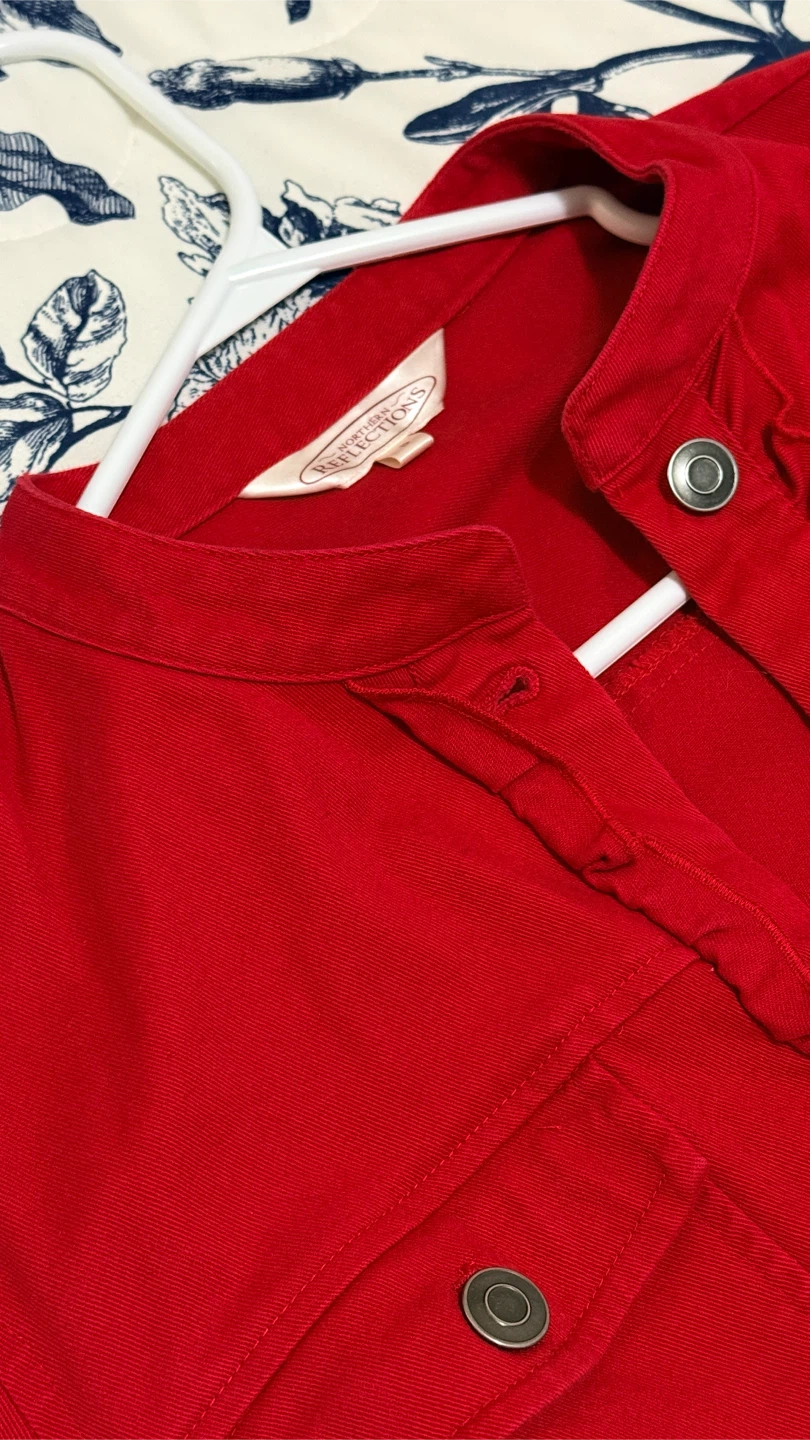 Vintage Red Northern Reflections Denim Jacket - photo 2