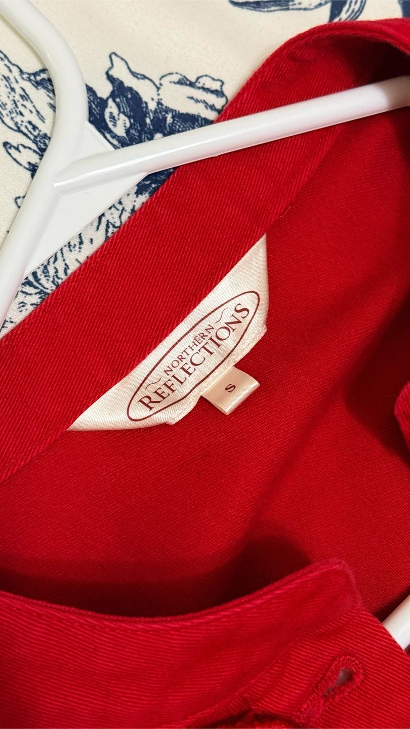 Vintage Red Northern Reflections Denim Jacket - photo 3