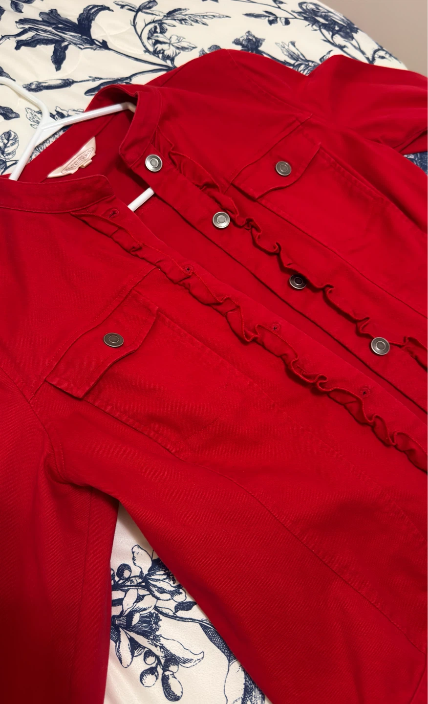 Vintage Red Northern Reflections Denim Jacket