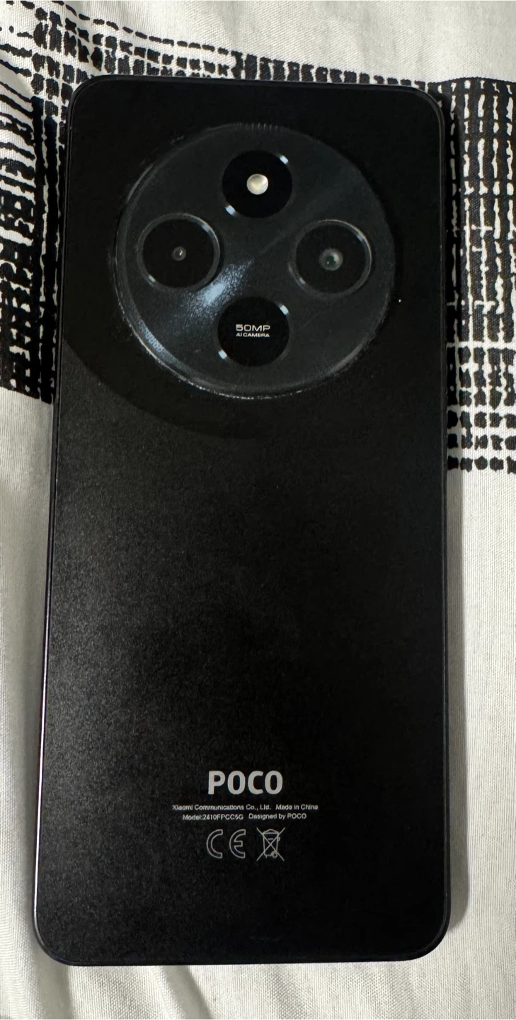 Black POCO C75 5G Smartphone Gamer - photo 2