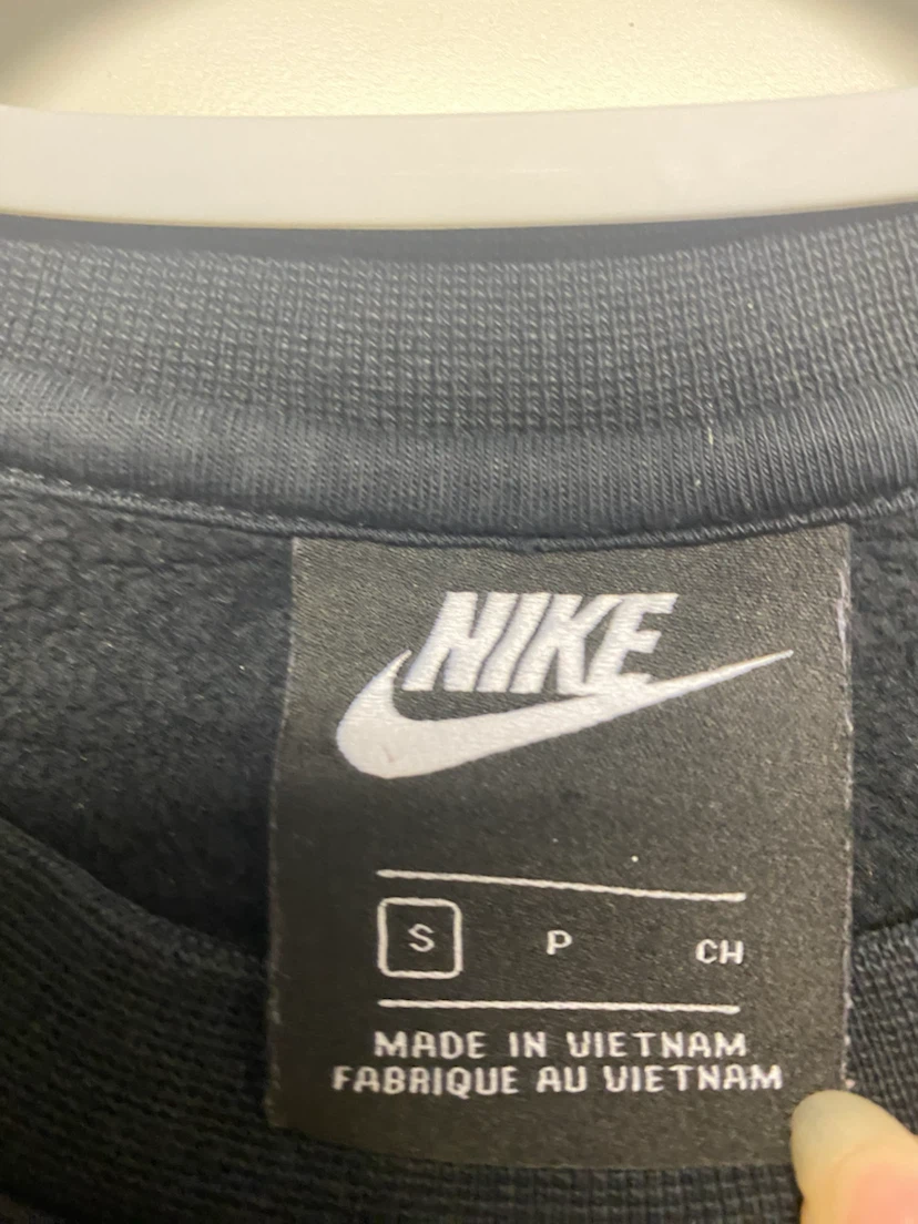 Nike Crewneck Sweatshirt - Black - Size S - photo 3