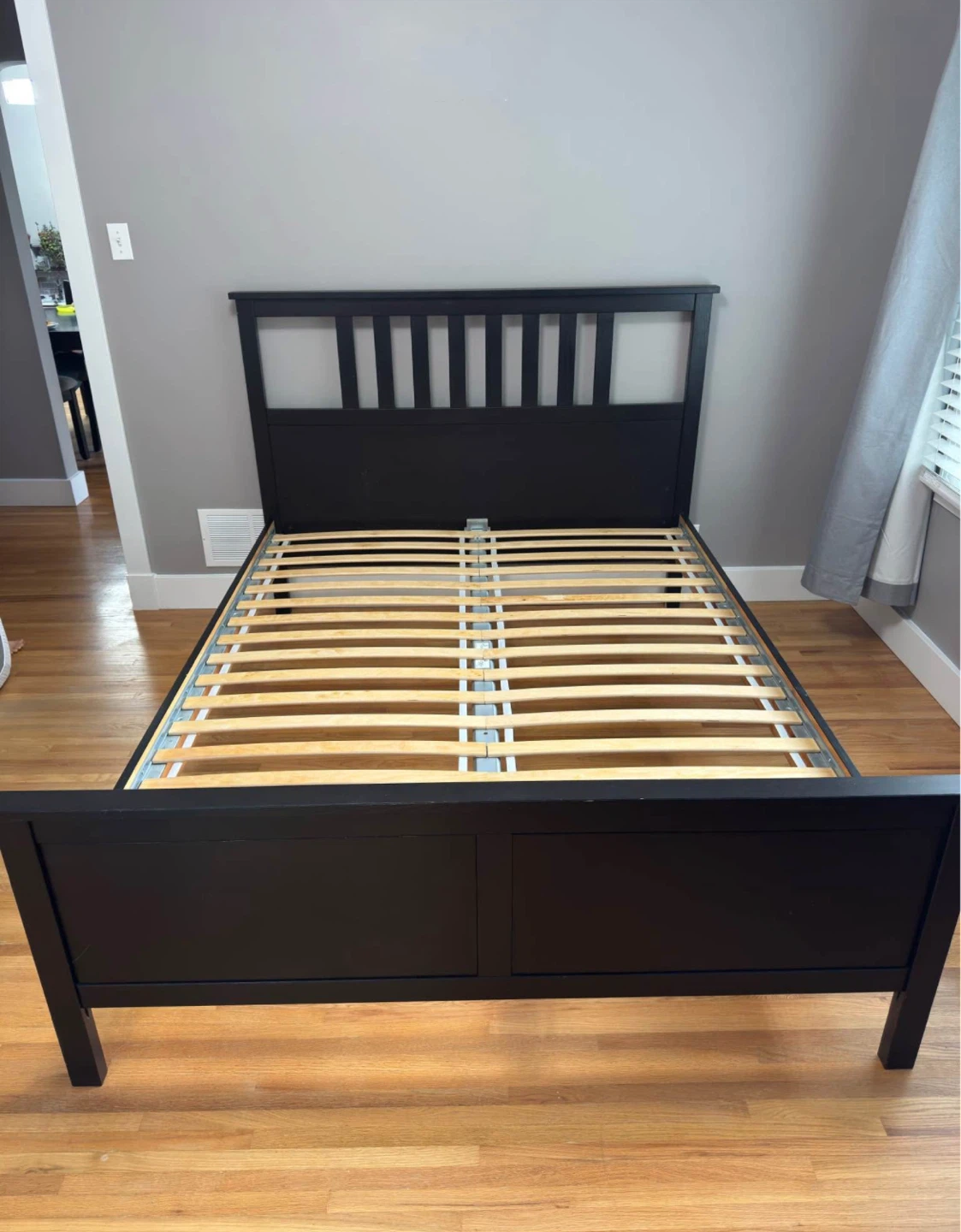 IKEA HEMNES Queen bed frame solid wood
