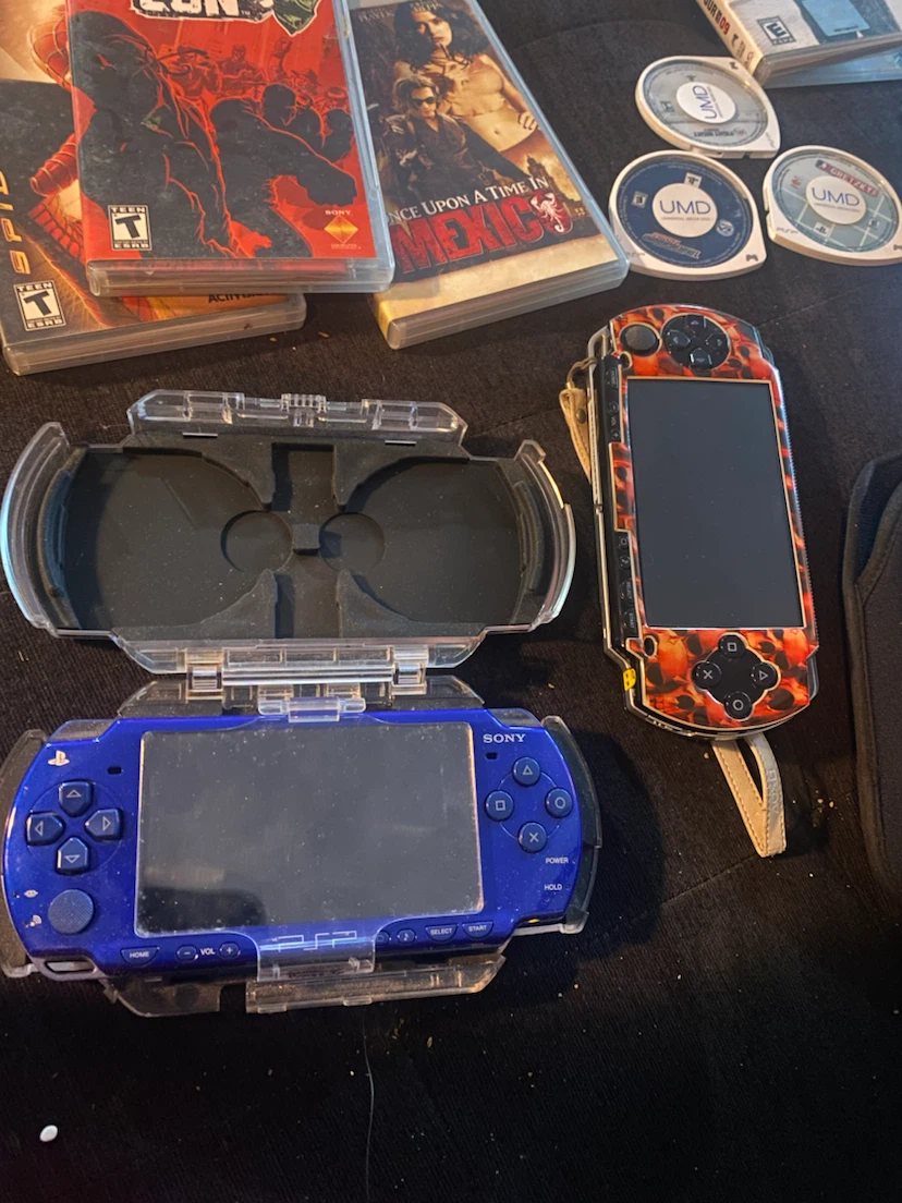 Sony PSP Console with Games and Accessories - photo 2
