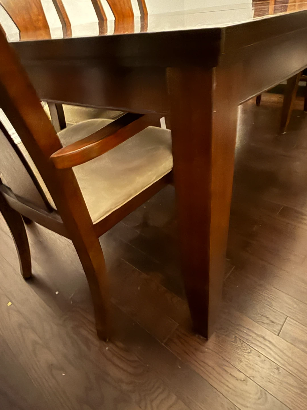 Dining Chair with Upholstered Seat - photo 2