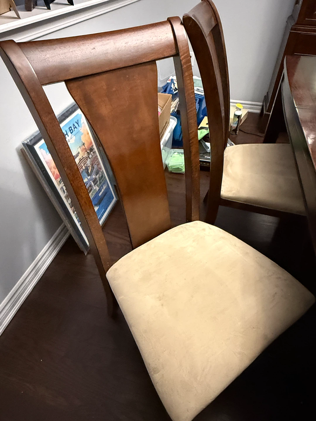 Dining Chair with Upholstered Seat - photo 4