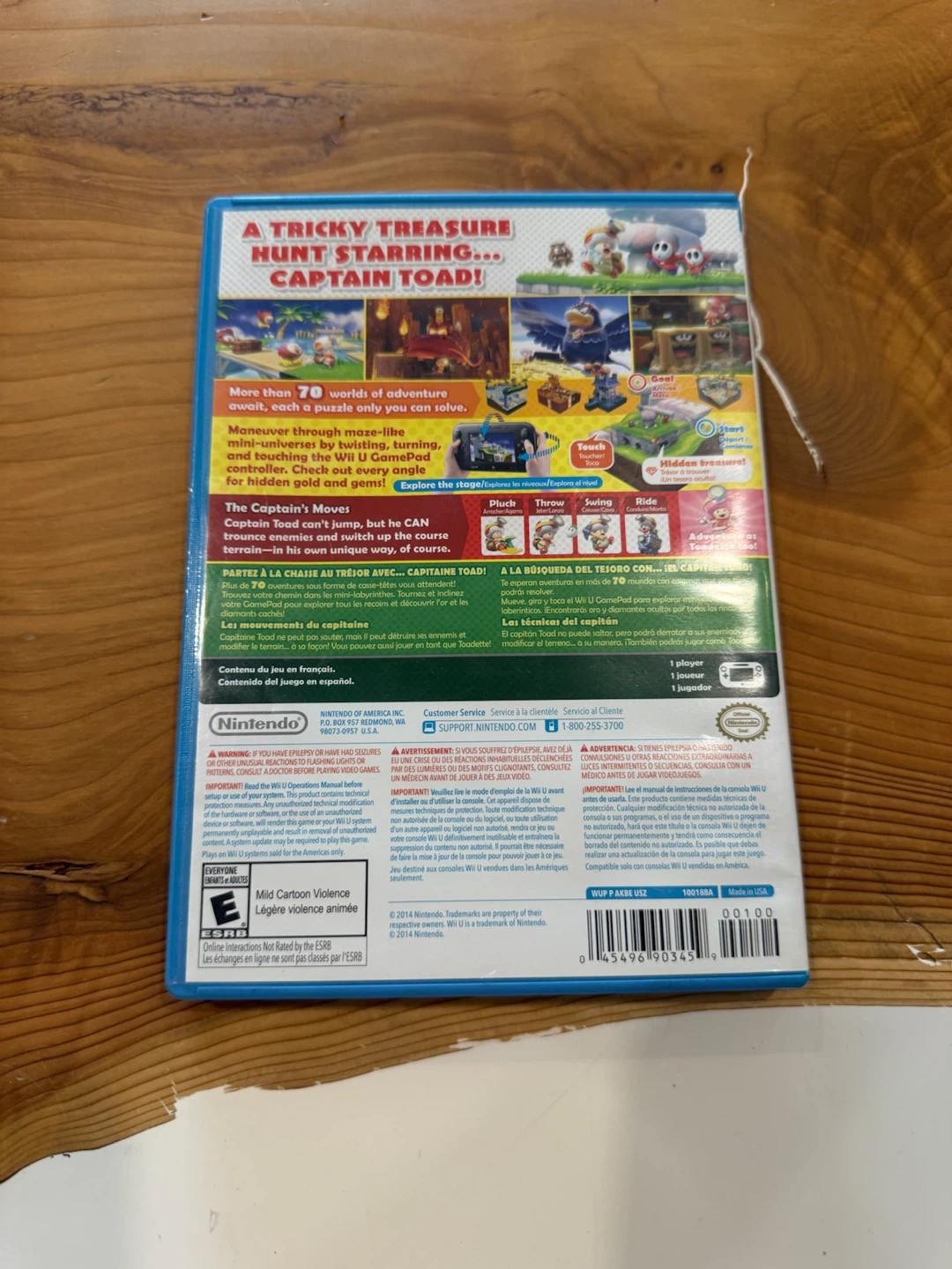 Nintendo Wii U Captain Toad: Treasure Tracker Game - photo 2