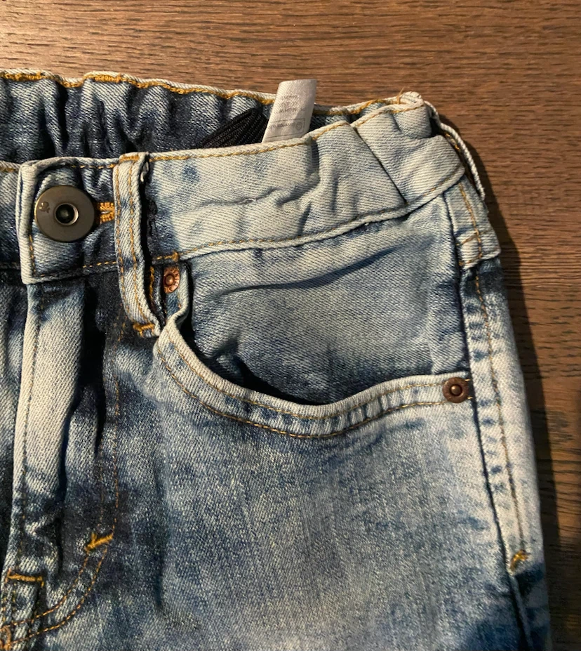 H&M Boys Light Wash Denim Jeans Size 8-9Y - photo 4