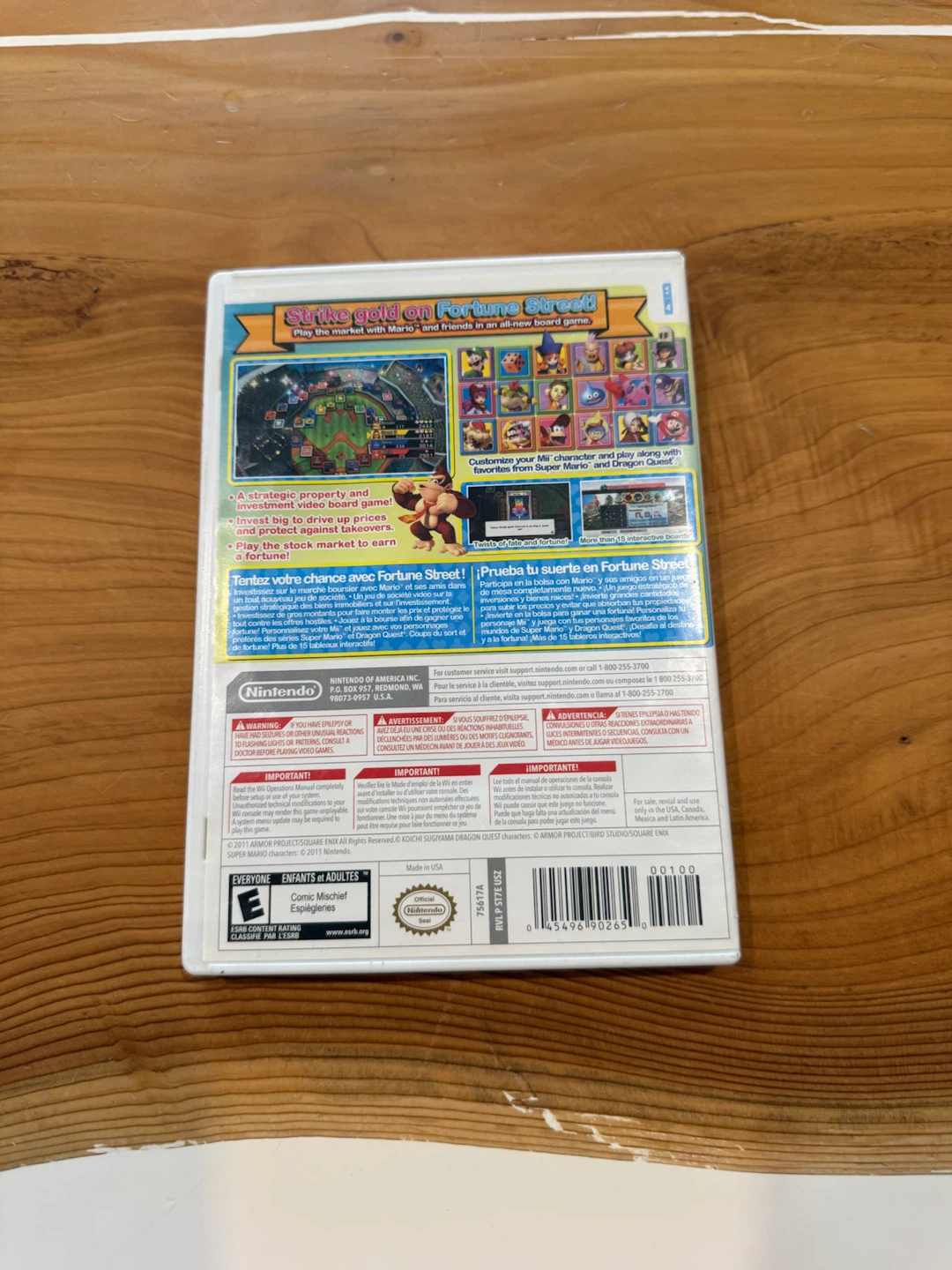Nintendo Wii Fortune Street Video Game - photo 2