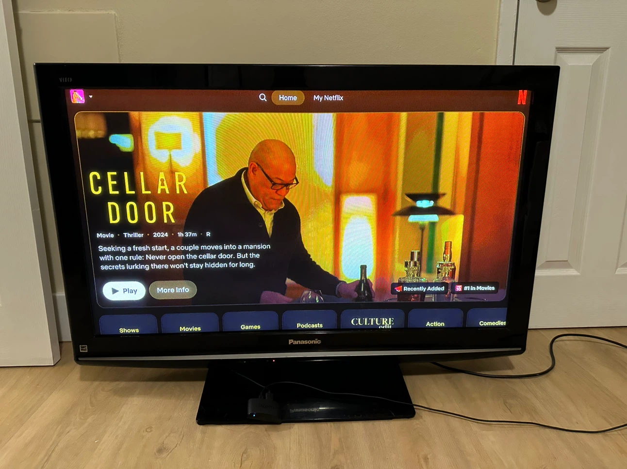 Panasonic TV with Roku Streaming Stick