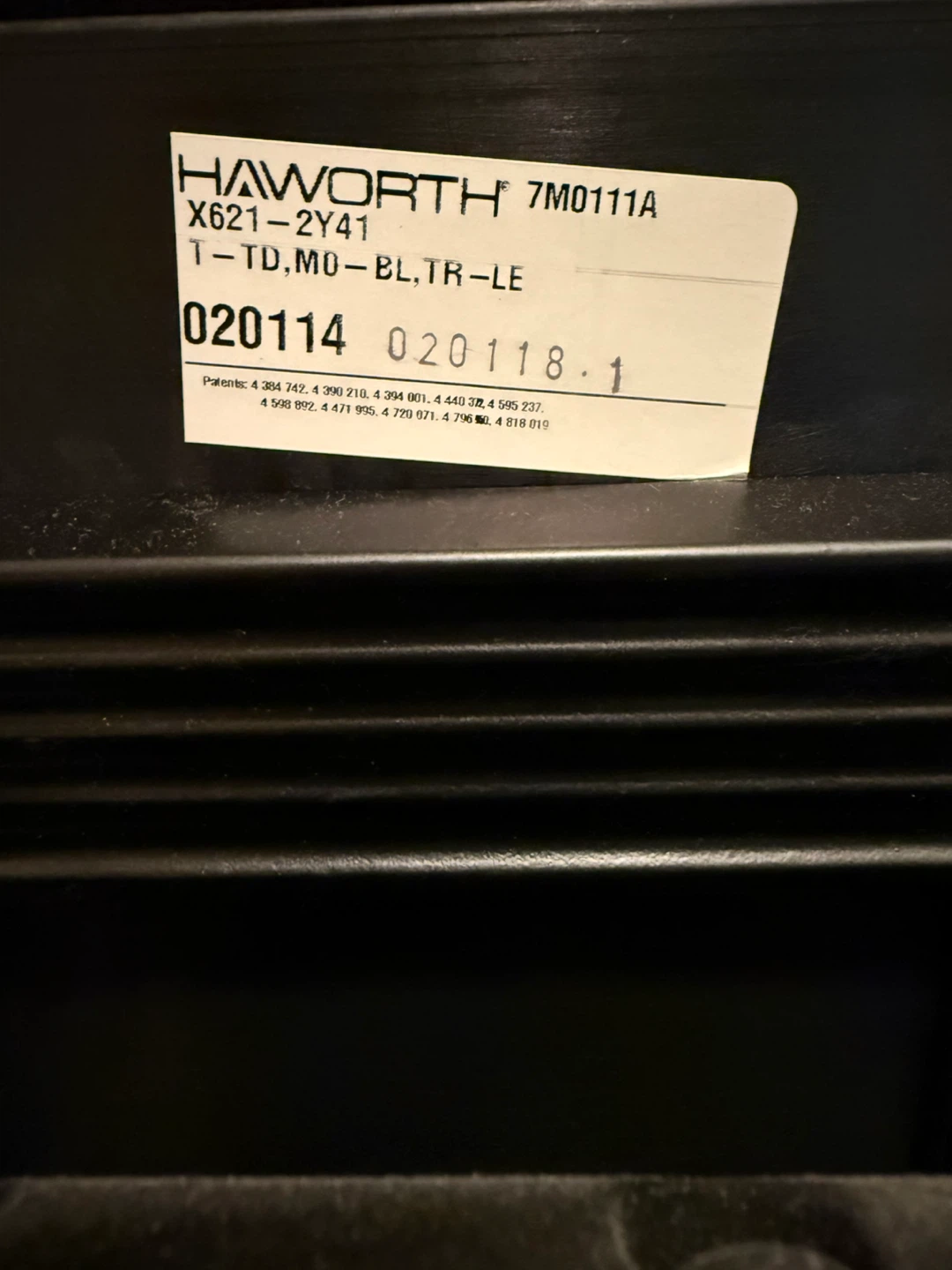 Haworth x621-2Y41 Mesh Back Office Chair - photo 2