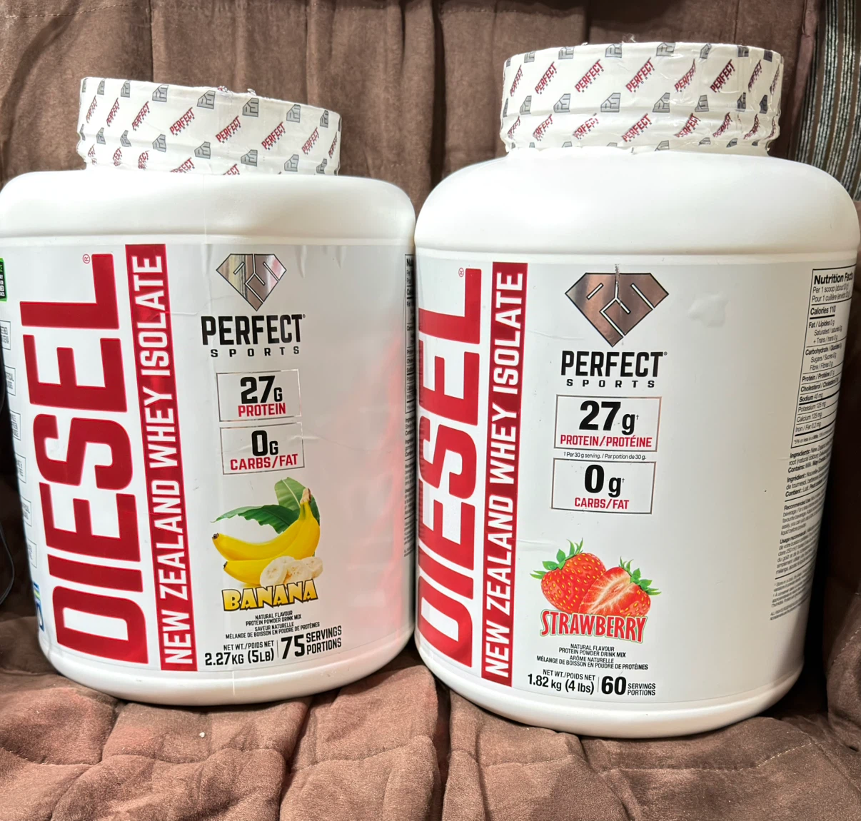 Perfect Sports DIESEL New Zealand Whey Isolate Protein Powder