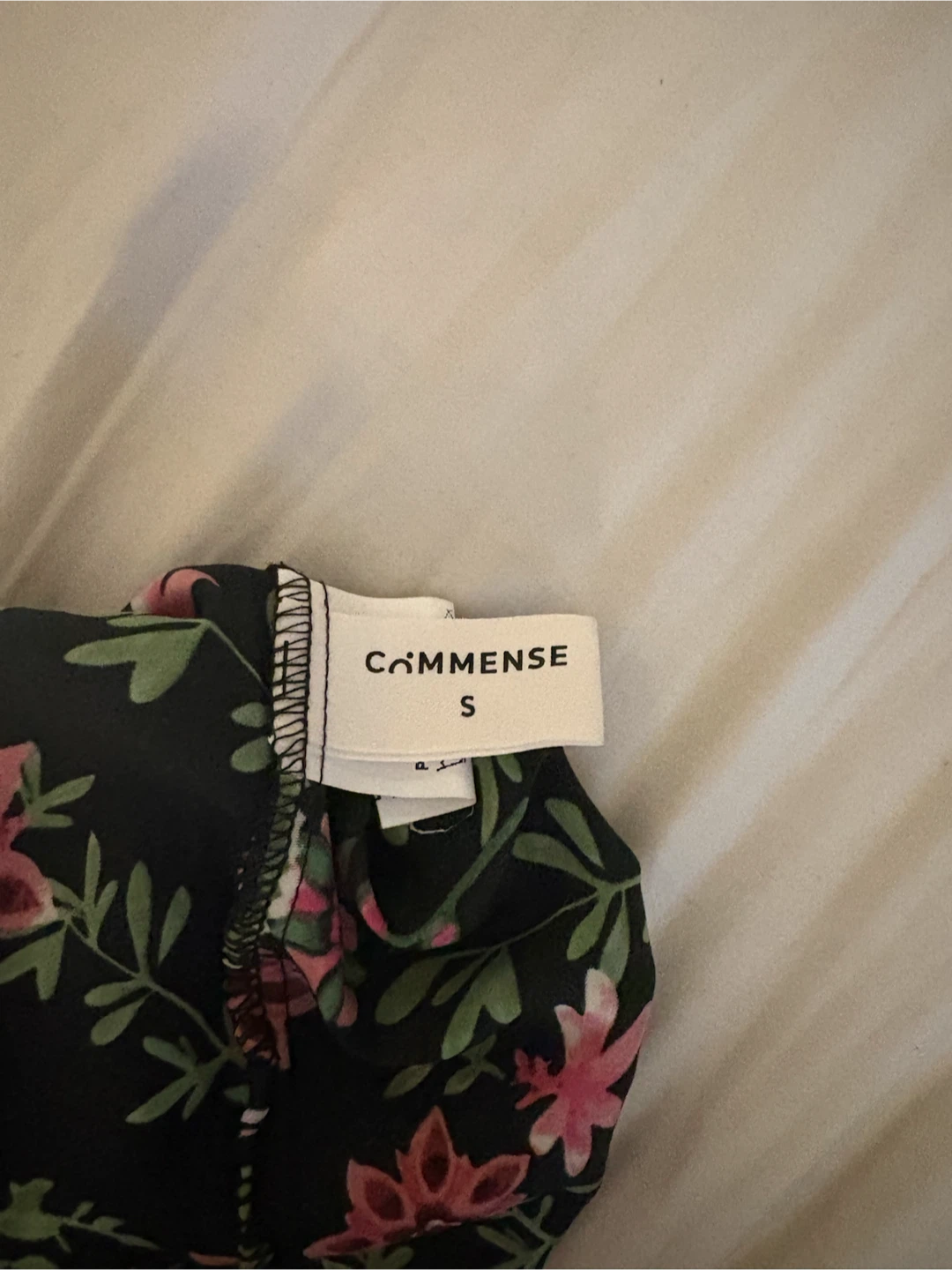 Commense Floral Paisley Cut-Out Maxi Dress Size S - photo 5