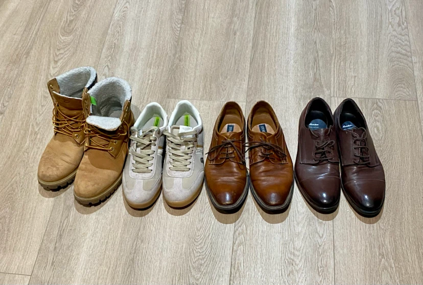 Used men shoes, size 9