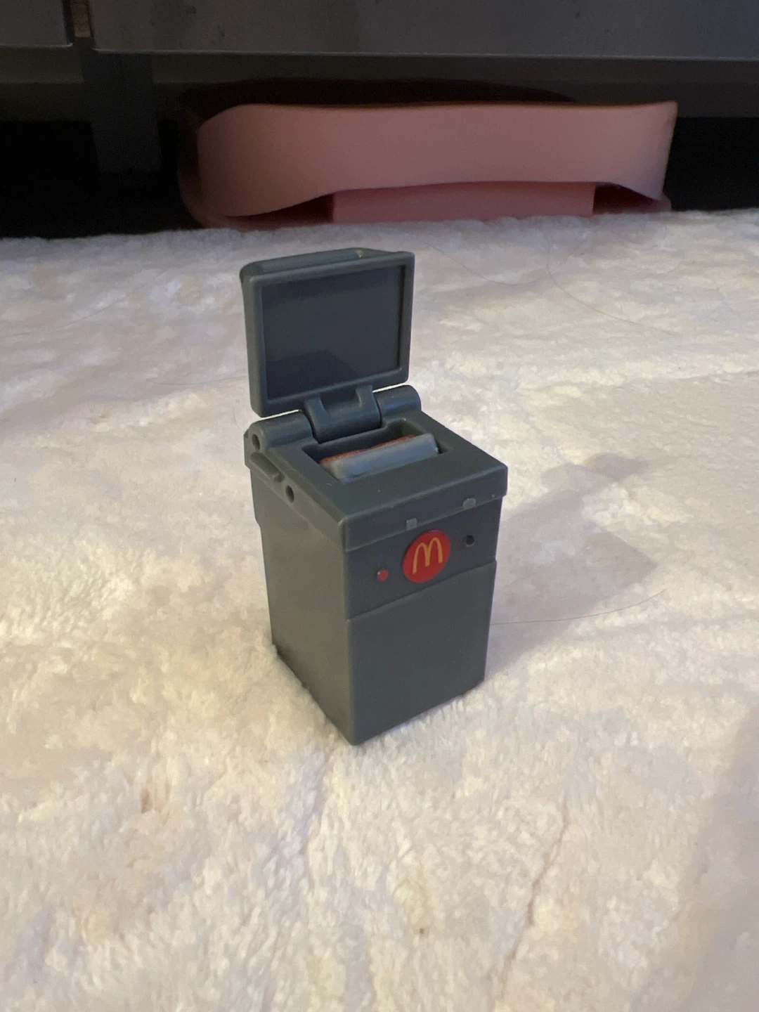 McDonald's Grey Plastic Deep Fryer Toy