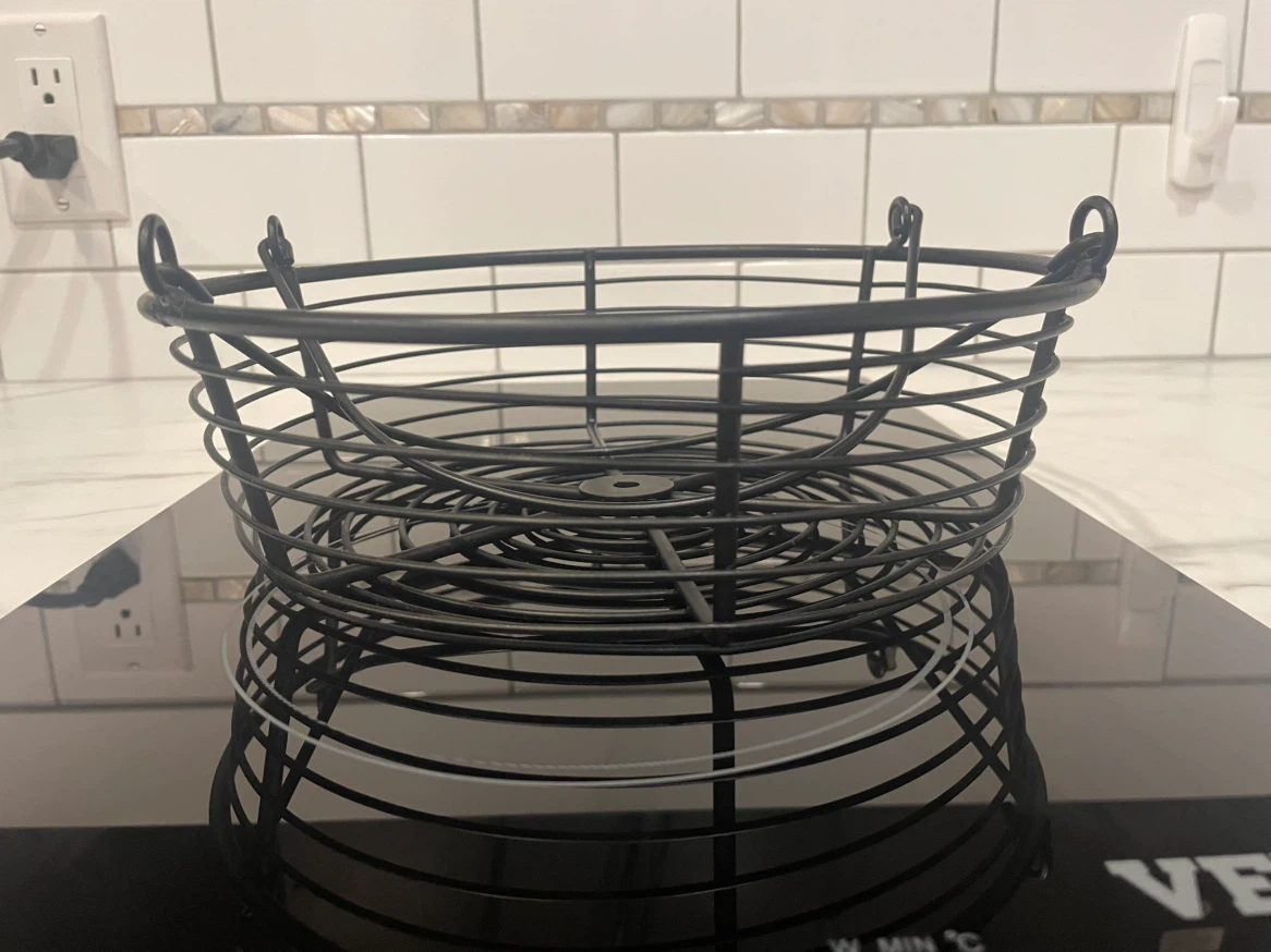 Black Wire Fruit Basket - photo 2