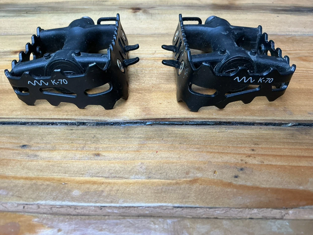 Pair of Black K-70 Bicycle Pedals ! - photo 5