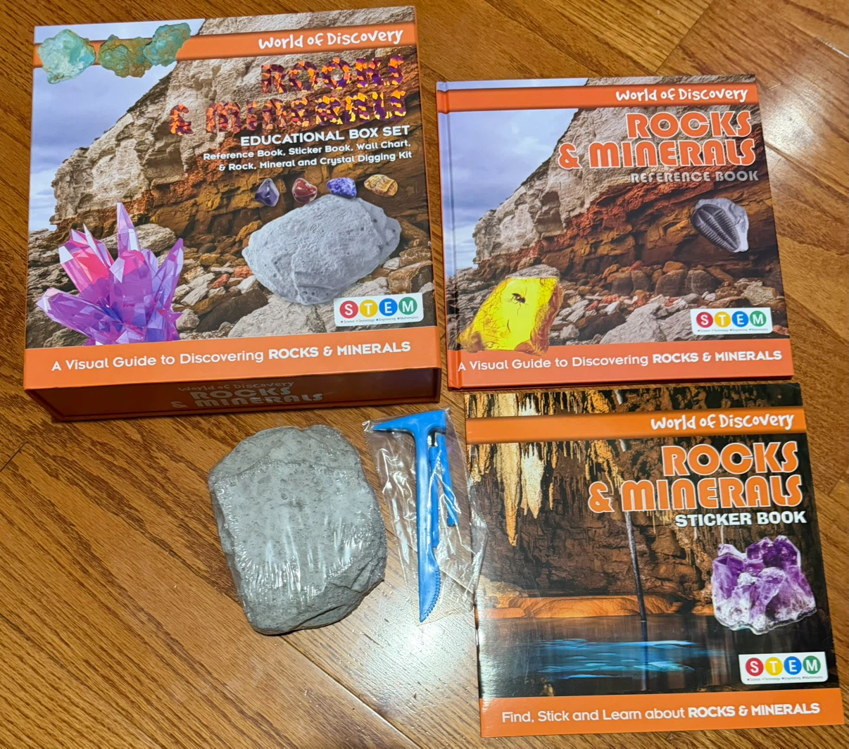 STEM - ROCKS & MINERALS - Educational Box Set
