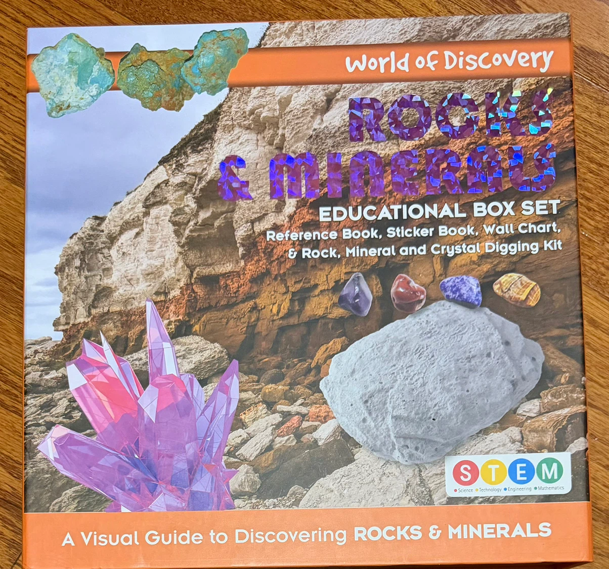 STEM - ROCKS & MINERALS - Educational Box Set - photo 2