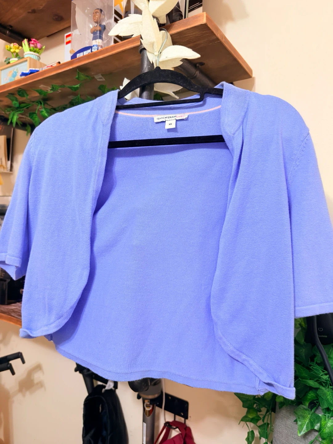 Periwinkle Blue Cardigan Bolero