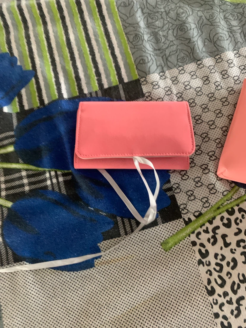 Pink Travel Jewellery Organizer Pouch Bag