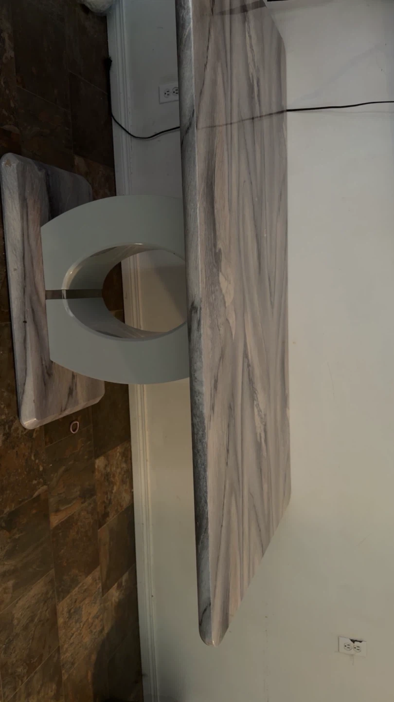 Marble Pattern Dining Table - photo 2