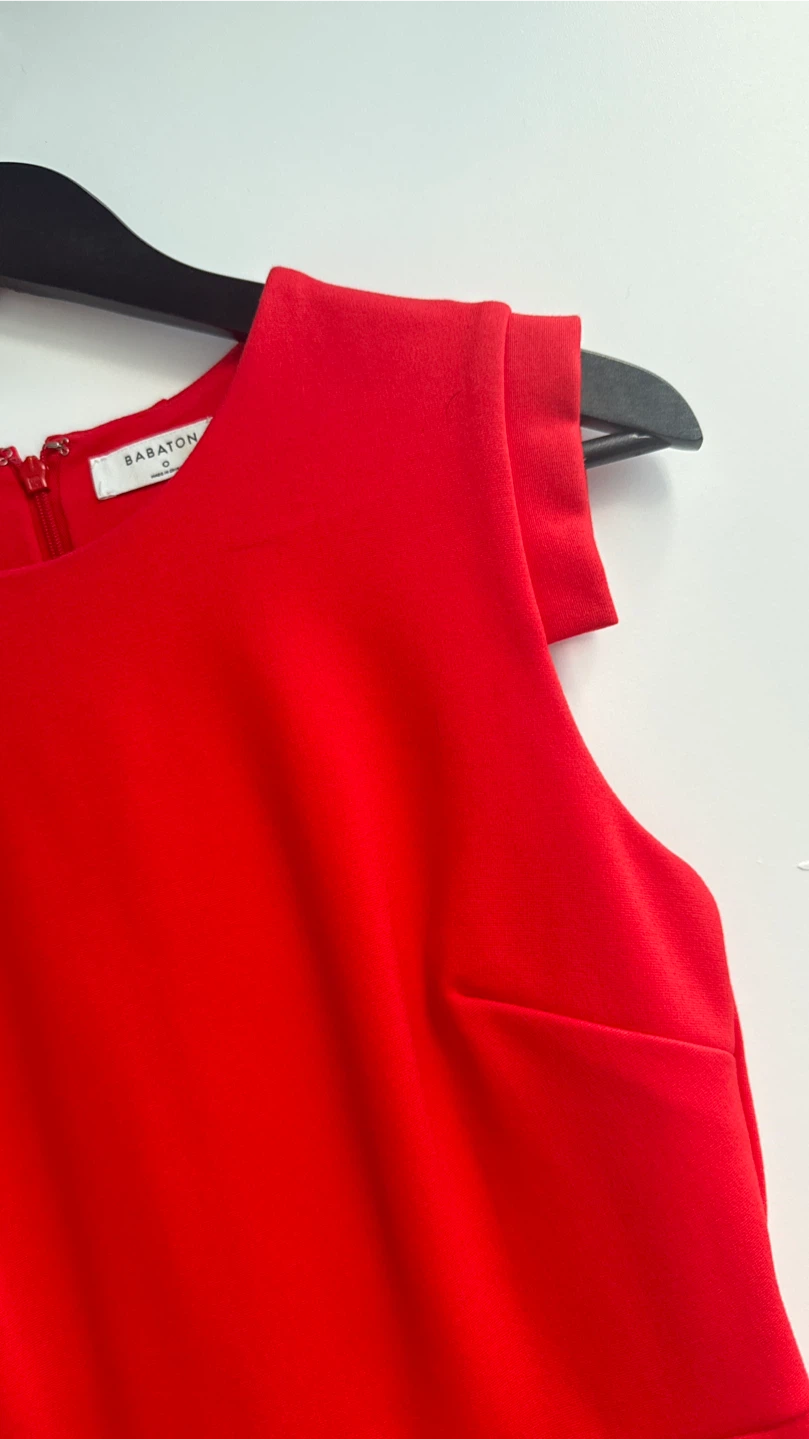 Babaton Red Sleeveless Sheath Dress - photo 3