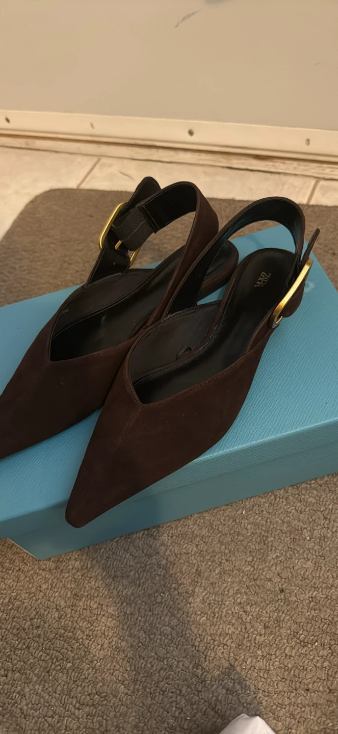 ZARA Slingback Heels