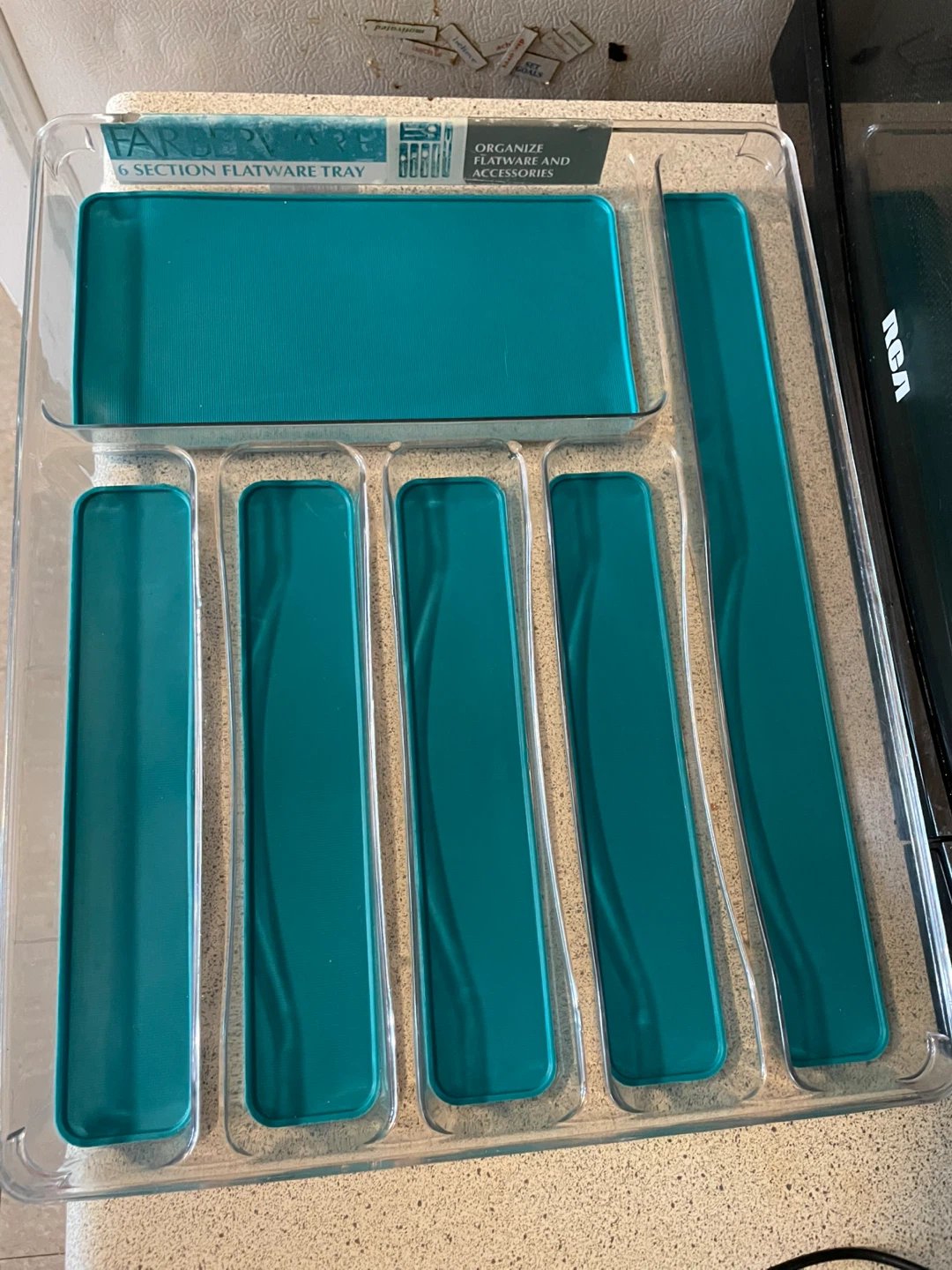 Farberware 6 Section Flatware Tray - photo 2