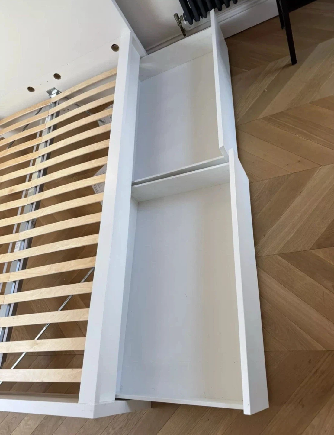 IKEA Full bed with drawers in white - photo 2