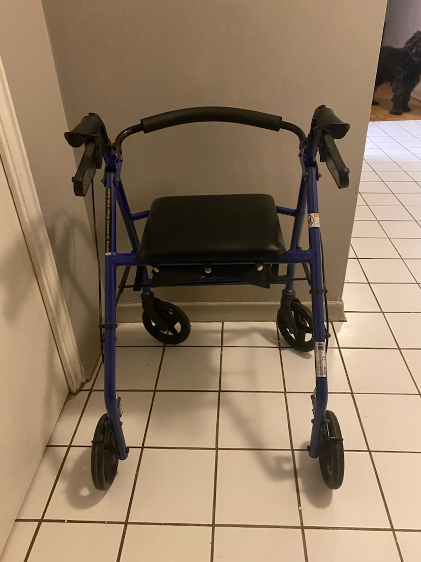 Drive Medical Blue Walker - photo 2