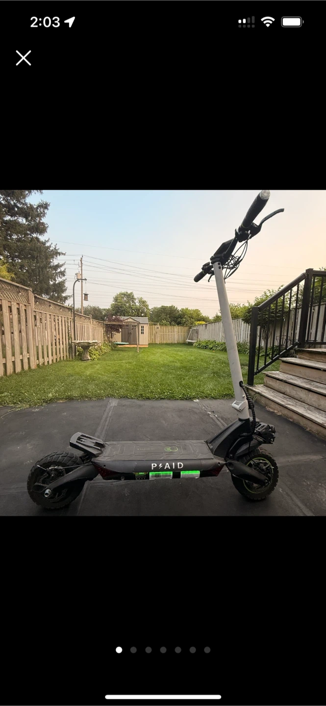 Gyrocopter 3.0 PLAID Electric Scooter - photo 3