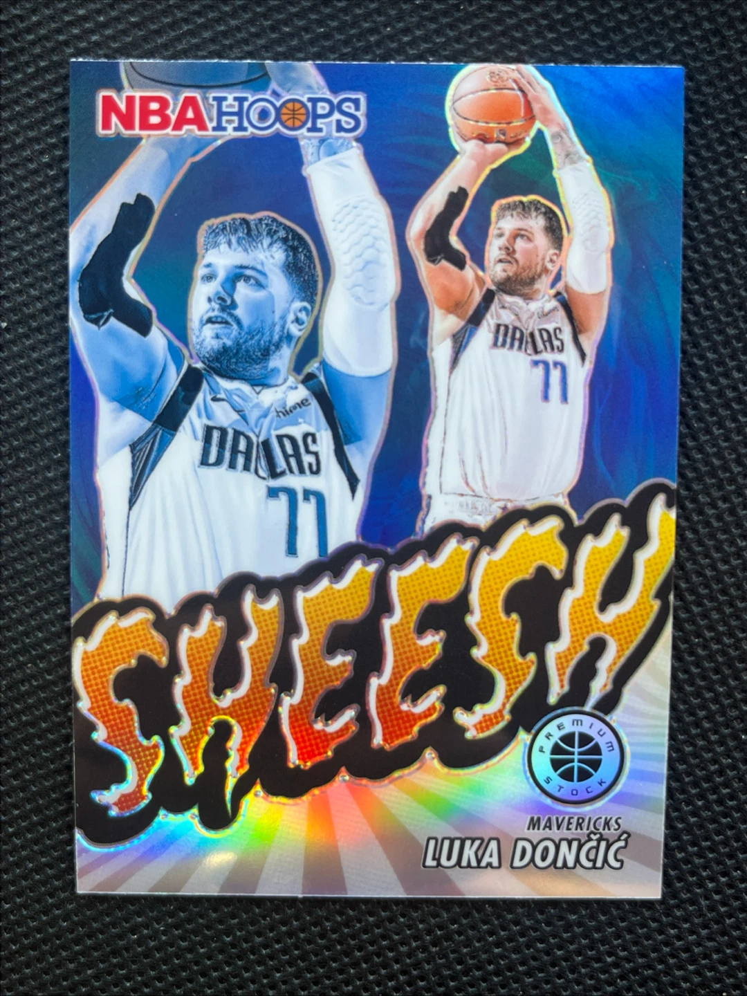 2023-24 Panini NBA Hoops Luka Doncic Sheesh! Silver