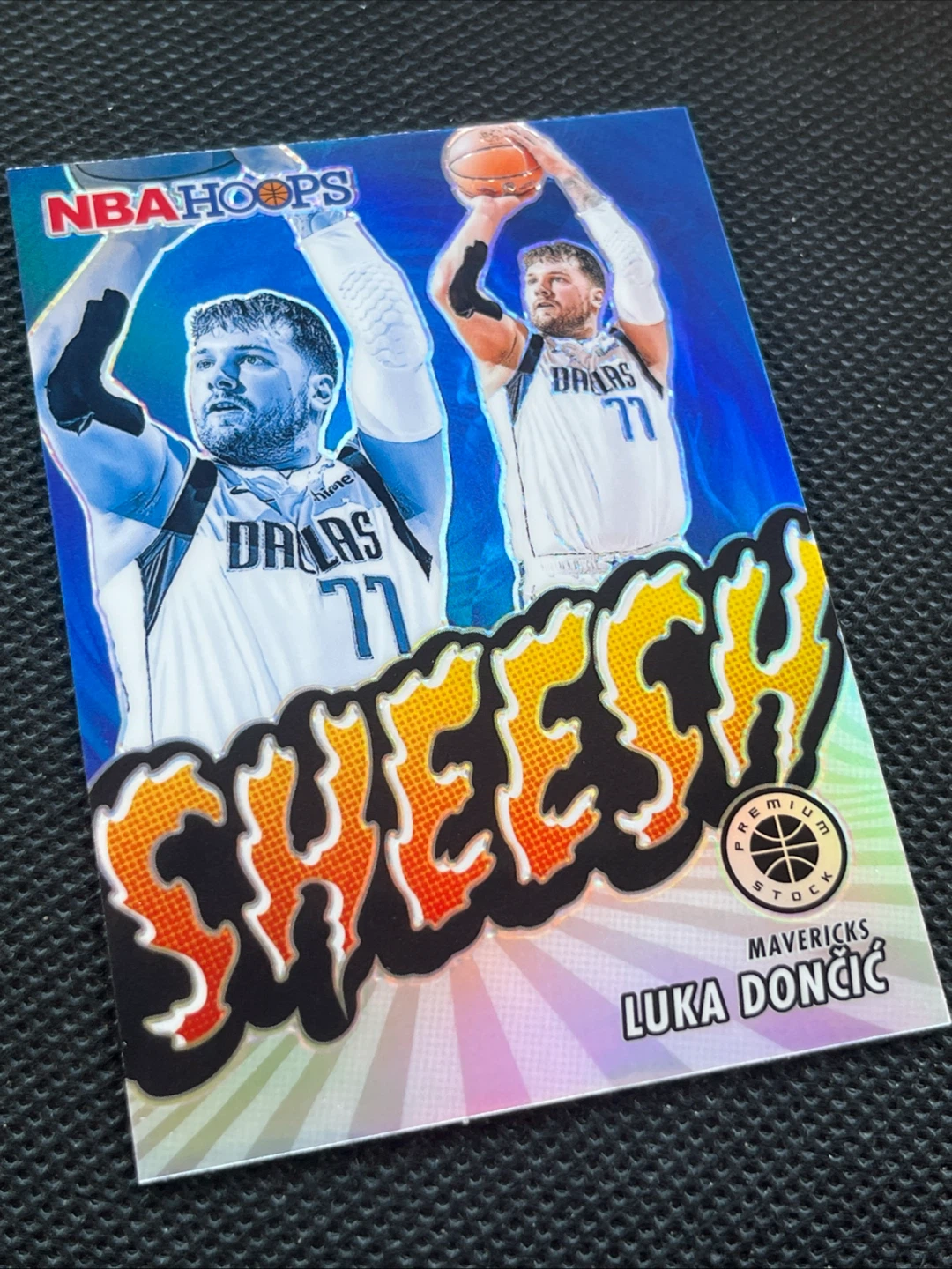 2023-24 Panini NBA Hoops Luka Doncic Sheesh! Silver - photo 4