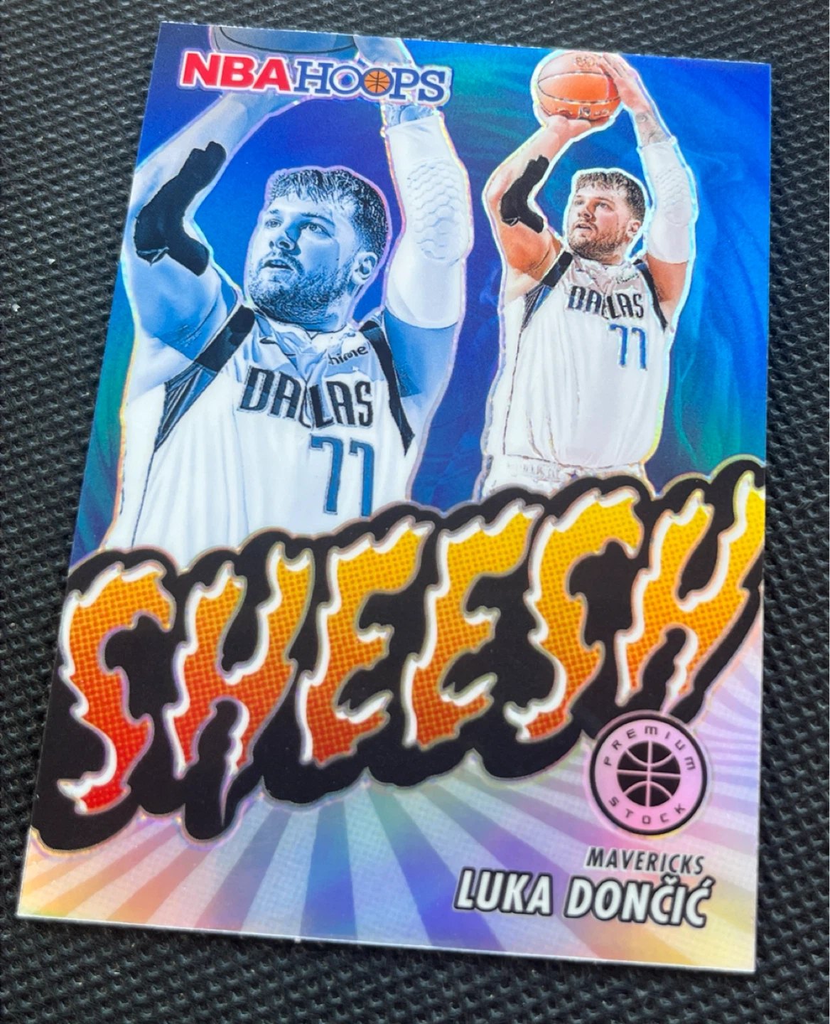 2023-24 Panini NBA Hoops Luka Doncic Sheesh! Silver - photo 3